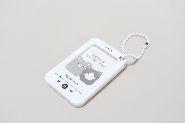 セリア フォトキーホルダー ゲーム＆ミュージック