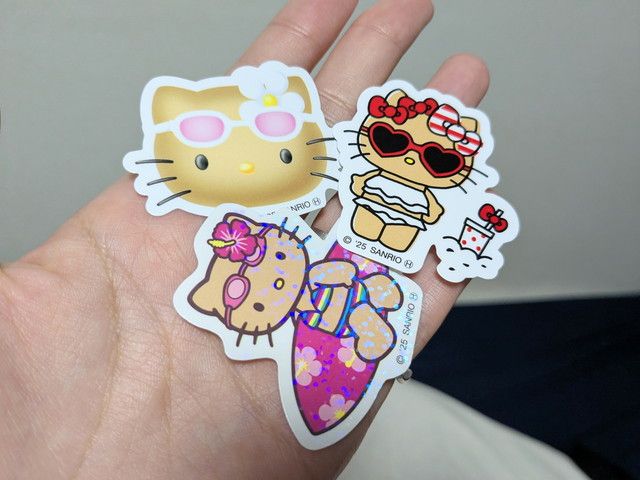 日焼けハローキティ