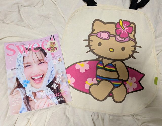 日焼けハローキティ