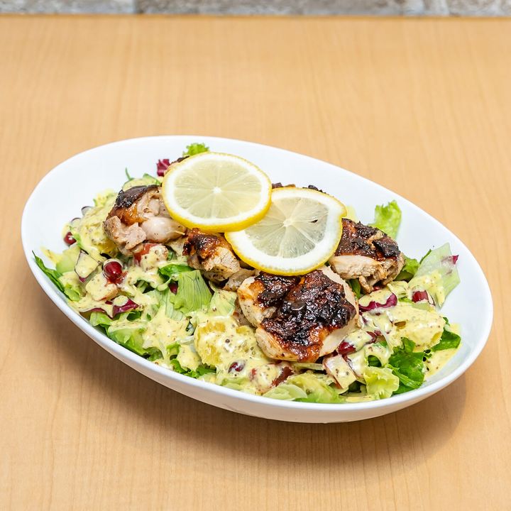 塩レモンのグリルドチキンサラダ