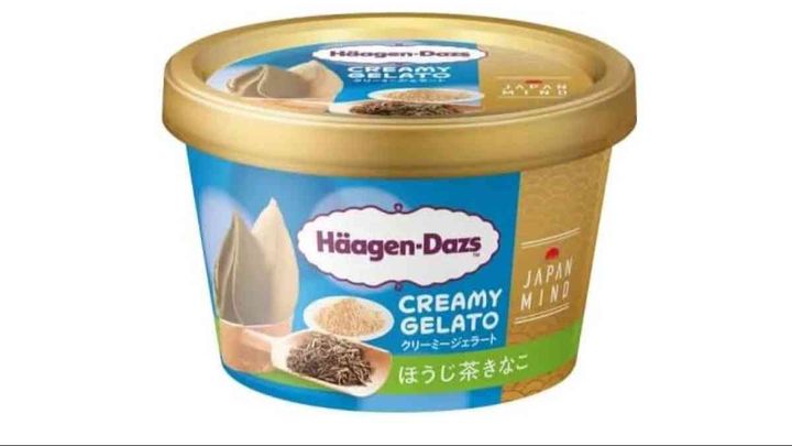 ハーゲンダッツ ミニカップ ＜CREAMY GELATO＞ クリーミージェラート ほうじ茶きなこ