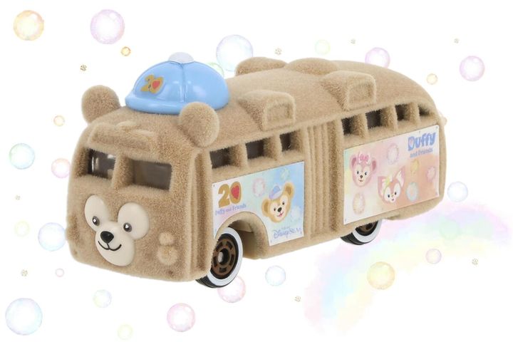 東京ディズニーシー“ダッフィー＆フレンズ20周年：カラフルハピネス”ディズニー・ビークル・コレクション〈トミカ〉