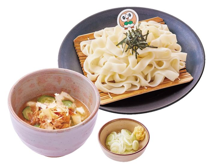 モクローの胡麻だれきしめん(モクローピック付き)