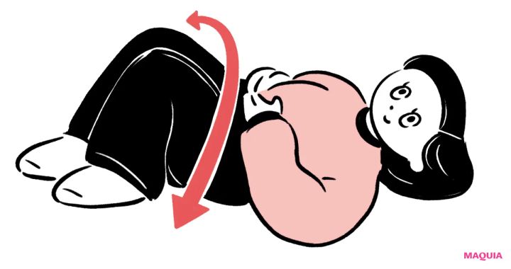 冷えた腸に、今すぐできるセルフケア。腹巻＆ストレッチで内側から美腸を育てて _6