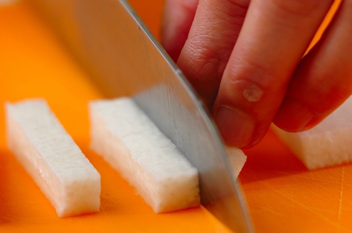 長芋のタラコ和えの作り方1