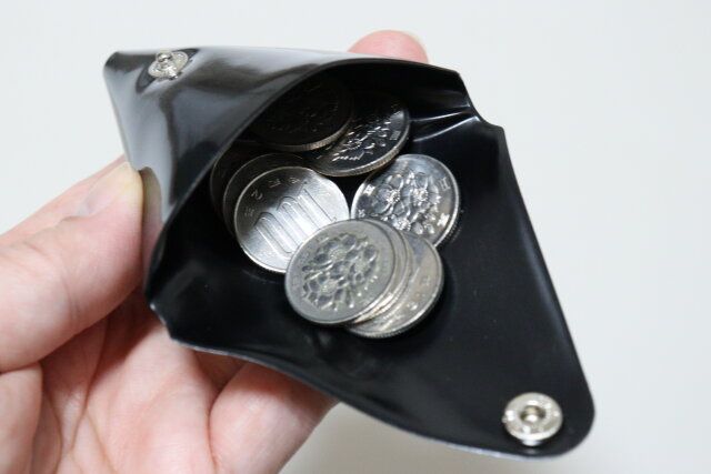 セリアのムー 三角形小物ケース5