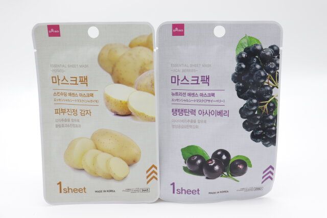 エッセンシャルシートマスク ジャガイモ アサイーベリー
