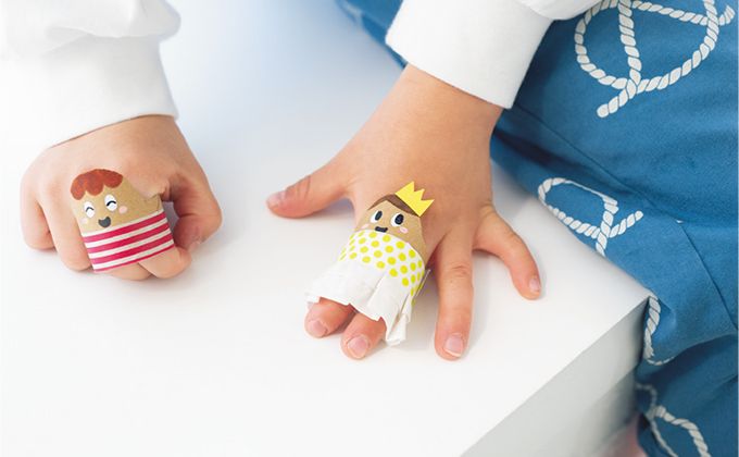 作って遊ぶ！指先育おもちゃ「おてて人形」の作り方【最新号からちょっと見せ】の画像1