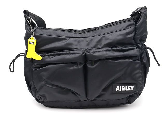 AIGLEビッグショルダーバッグ