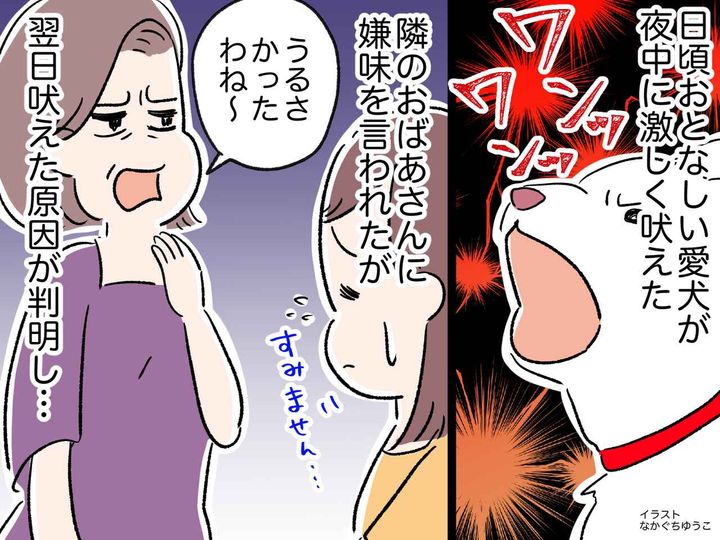 画像: 大人しい愛犬が深夜に大絶叫！ 隣人から「ちゃんとしつけてよ」と苦情がくるも →『思わぬ真実』が発覚