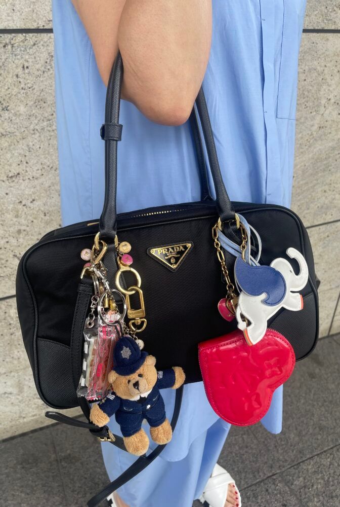 バッグ+チャーム