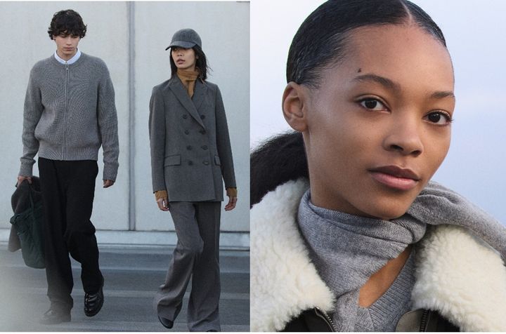 「UNIQLO：C」2025年秋冬コレクションのビジュアル