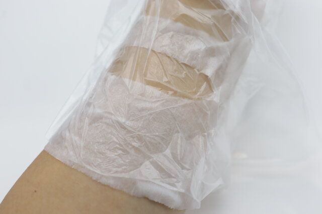 フェイスパック用ラップシート（50枚） 使用方法