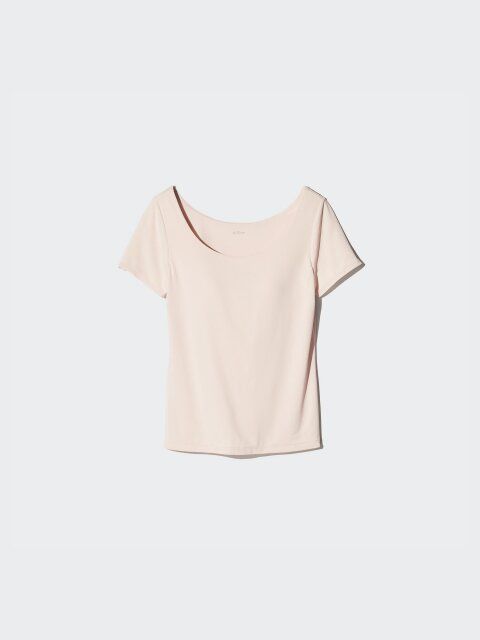 ユニクロのエアリズムブラTシャツ半袖