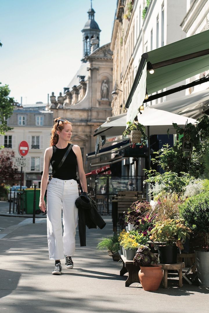 バランスが絶妙すぎる！ ブラックとホワイトがちょうどいいモノトーンコーデ