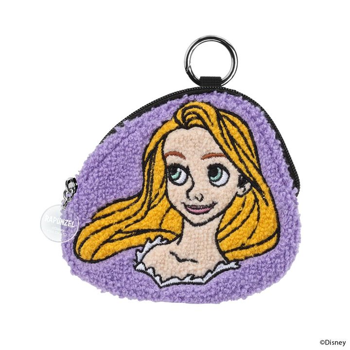 サガラ刺繍デジタルガジェットポーチ ラプンツェル