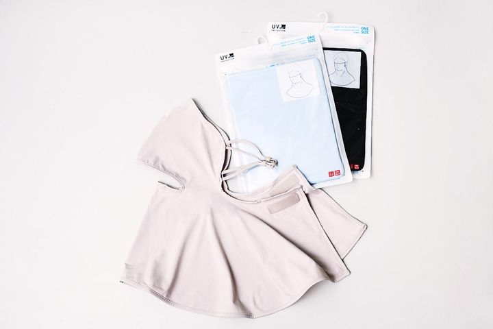 画像: 【ユニクロ】UVカットフェイスカバー各¥1,500 www.uniqlo.com