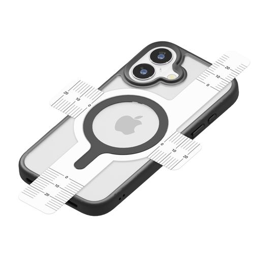 MagSafe対応 メタルステッカー（ブラック）位置合せ