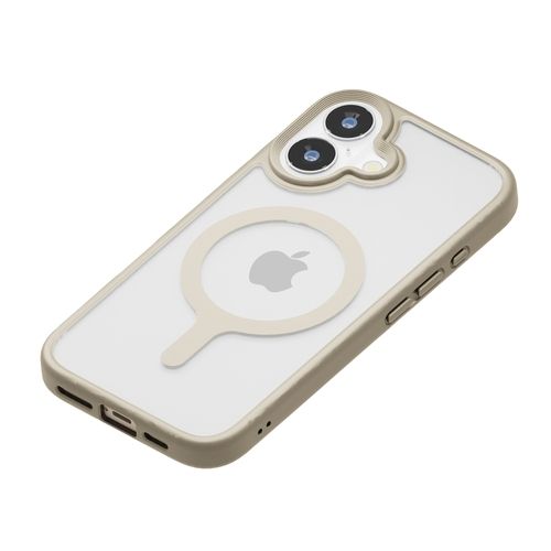 MagSafe対応 メタルステッカー（ベージュ）取り付け