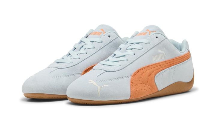 画像: スピードキャット OG（プーマホワイト/オレンジ）￥15,400（2025年7月25日（金）より、一部のプーマ直営店舗などにて順次発売予定）