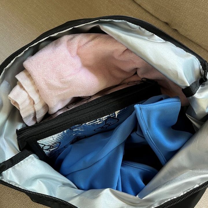 こんな感じでたっぷり入ります。ポイントは保冷バッグイン保冷バッグ