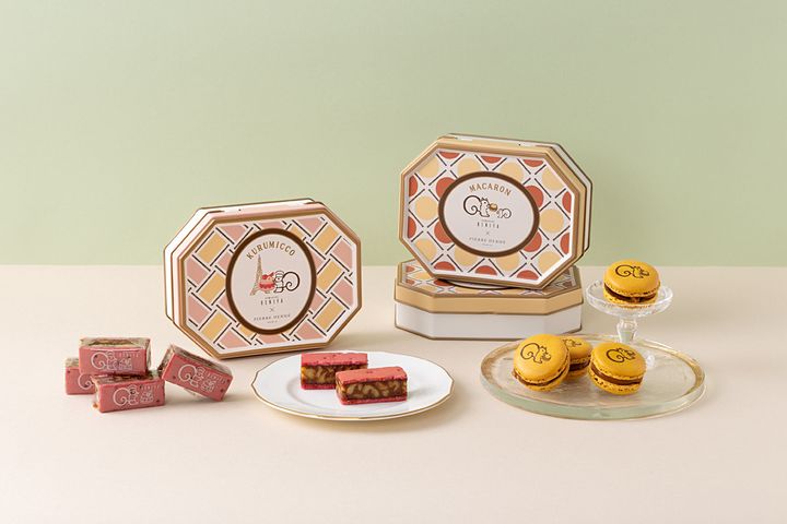 イスパハンクルミッ子とマカロンクルミッ子