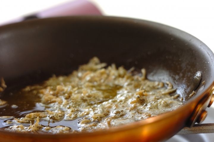 大根とシラスの和風サラダの作り方1