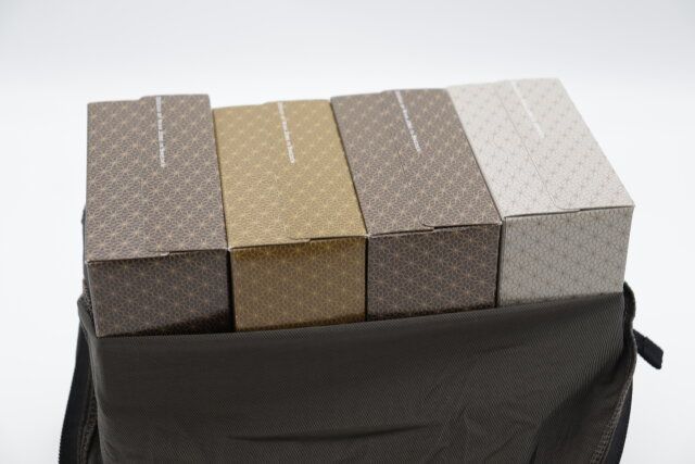 ソフトナイロン折りたたみ収納リュック（GY） 収納力