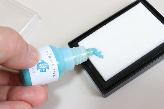 セリア 自分で作るスタンプパッド（水性インク用） インク カスタマイズ