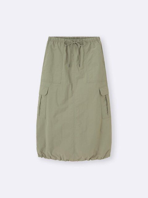 2025夏gu値下げカーゴミディスカート