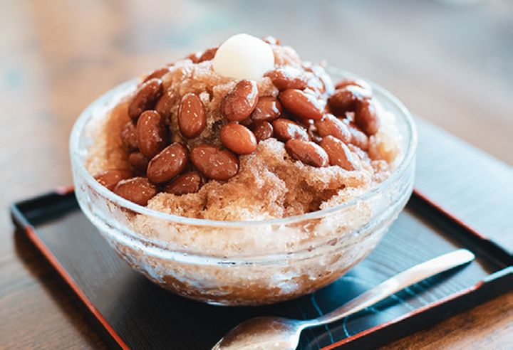 ちぃとぅ処福屋の氷ぜんざい