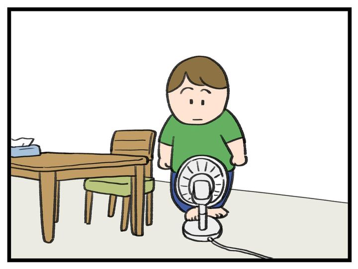 画像1: 扇風機とエアコン