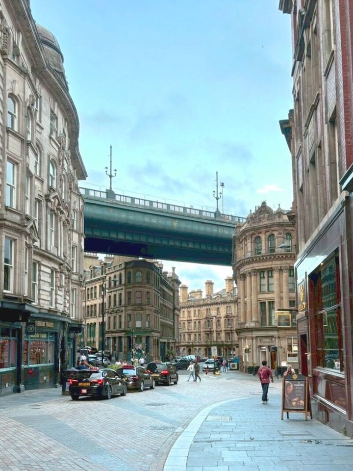 ニューカッスルの街並み