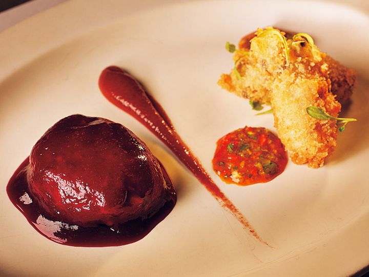 銀座『1/2 [Nibun no Ichi]』の「Guest Chef Plate by 渥美創太」