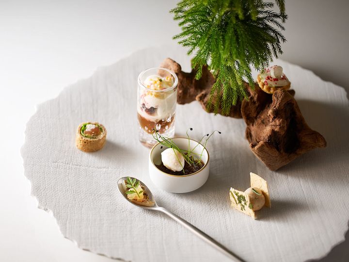 麻布十番『La Maison Confortable』のアミューズブーシュ