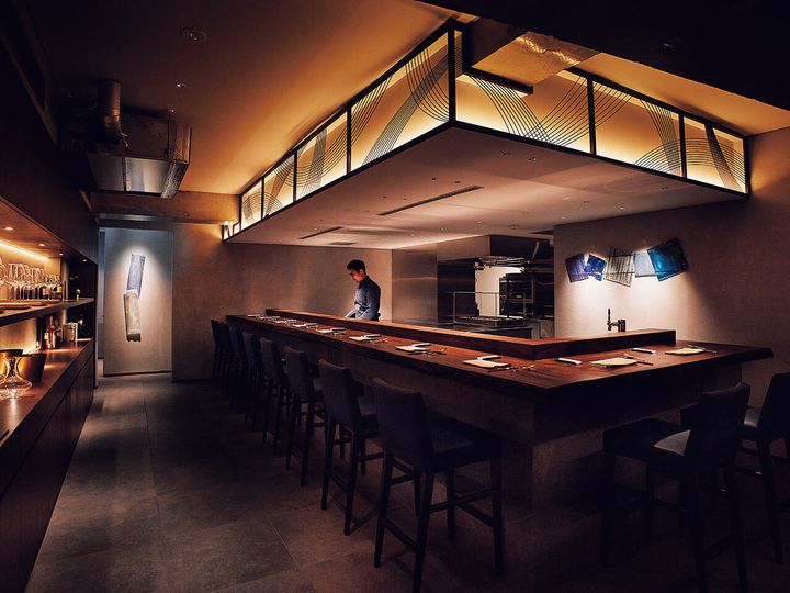 麻布十番『東麻布いと』の内観