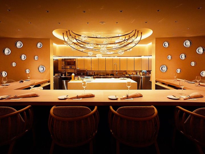 銀座『アマラントス』の内観