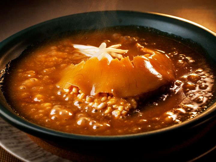 神泉『蓮華』の「フカヒレの煮込み」