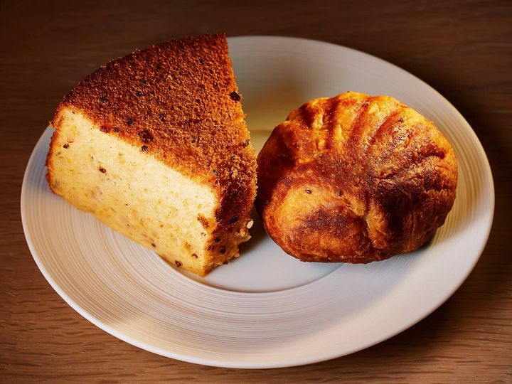 銀座『アマラントス』のシフォンケーキサレとマドレーヌサレ