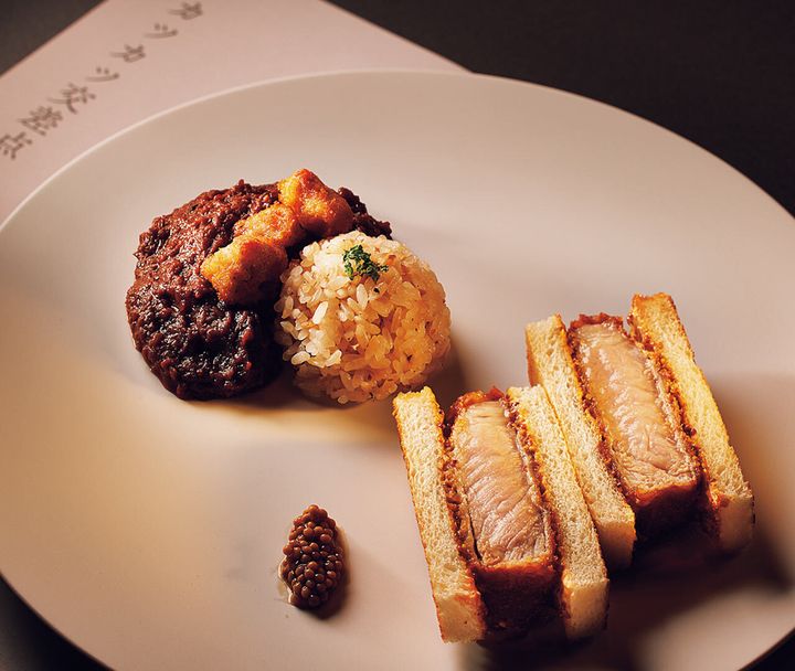 銀座『1/2 [Nibun no Ichi]』の「カツカツ交差点」