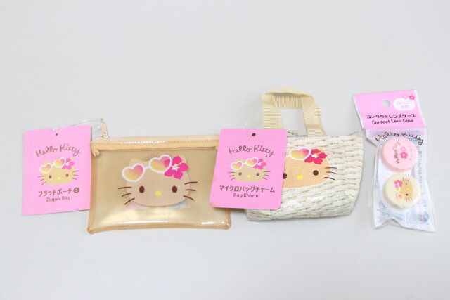 ダイソーの日焼けキティグッズ1