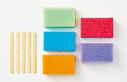 スポンジでアイスのおもちゃを作ろう！ ごっこ遊びも楽しめる「カラフルアイス屋さん」の画像2