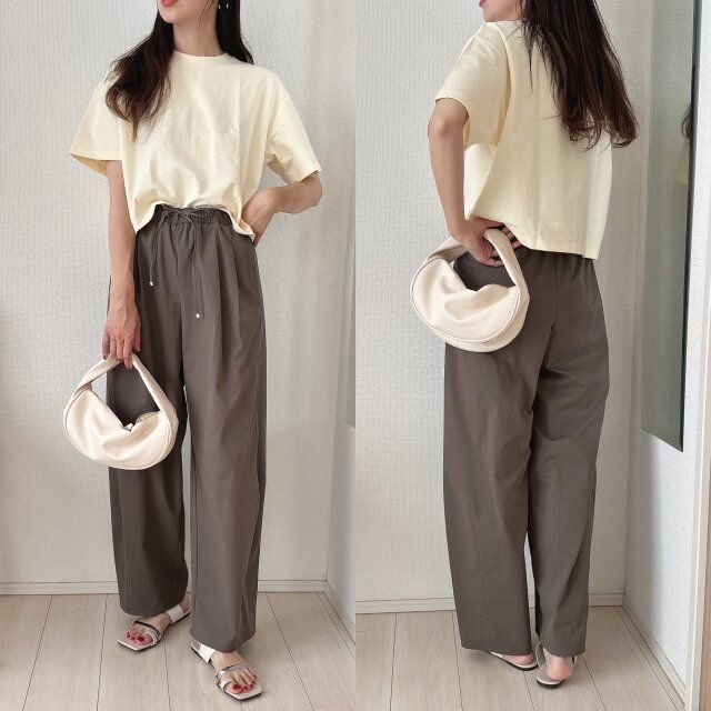 バレルレッグパンツとも相性良い