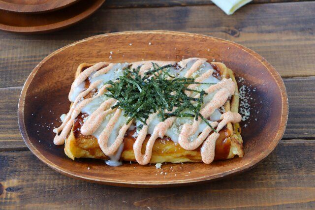 チーズ明太の角たこ焼き