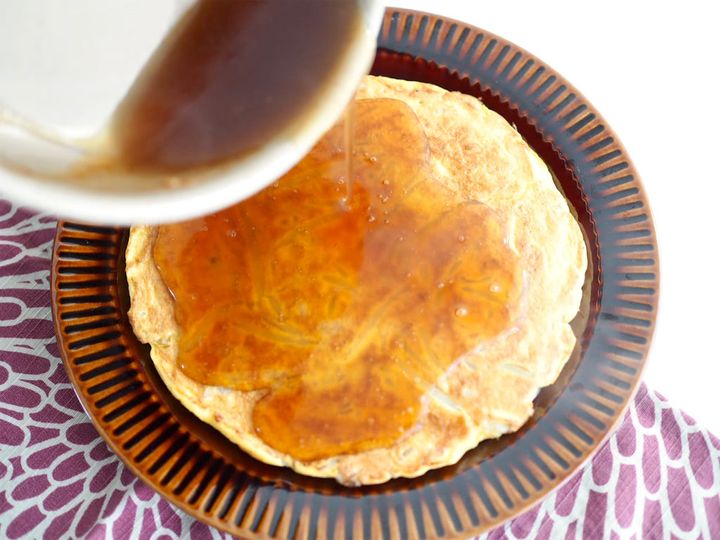 もやしの肉たま焼き