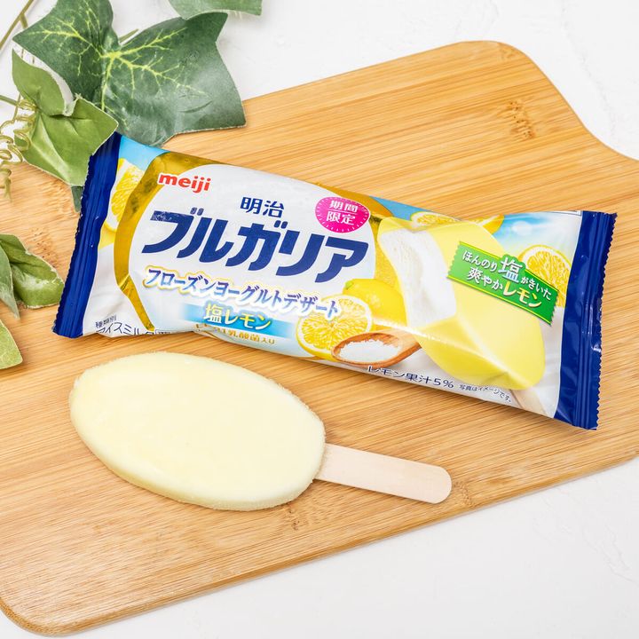 明治ブルガリア フローズンヨーグルトデザート 塩レモン