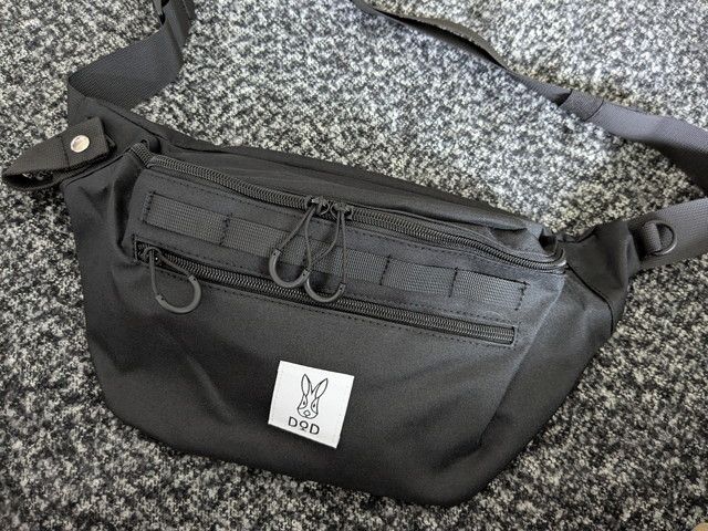 DOD多機能ボディバッグブラック