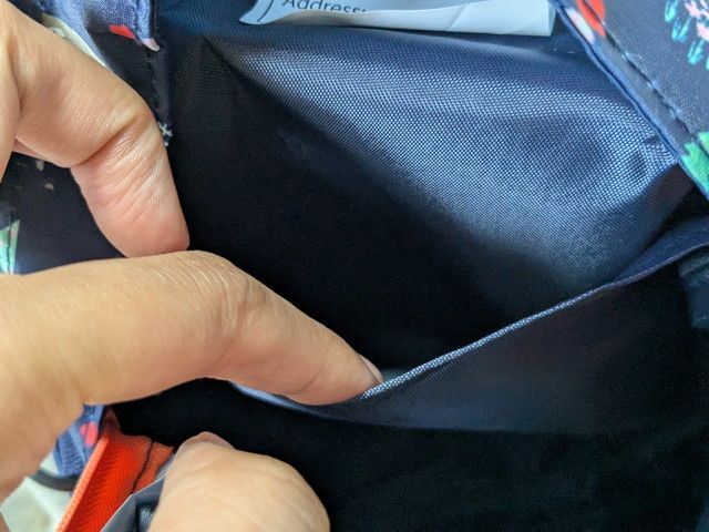 コールマンWALKER 3WAYBAG内ポケット