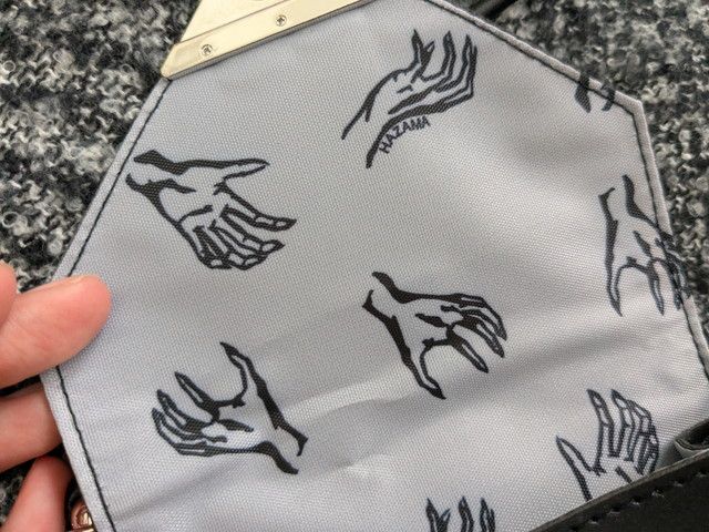 ハザマミニショルダーバッグ裏地