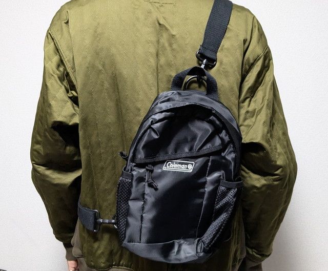 コールマンWALKER 3WAYBAGボディバッグにしたところ